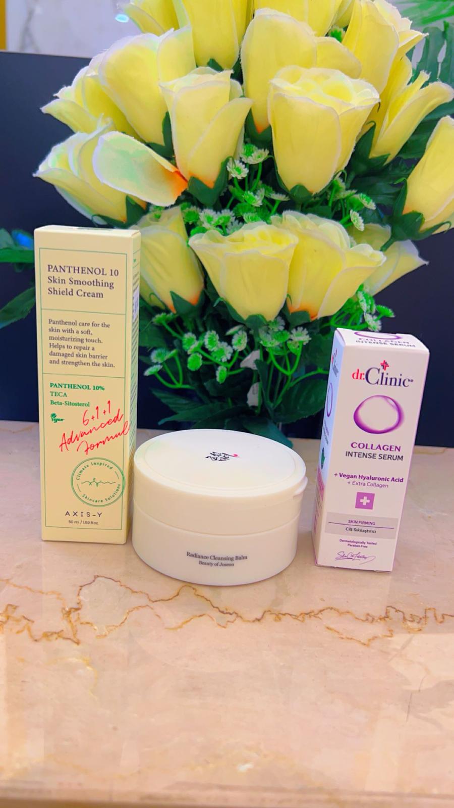 Night routine for dry skin