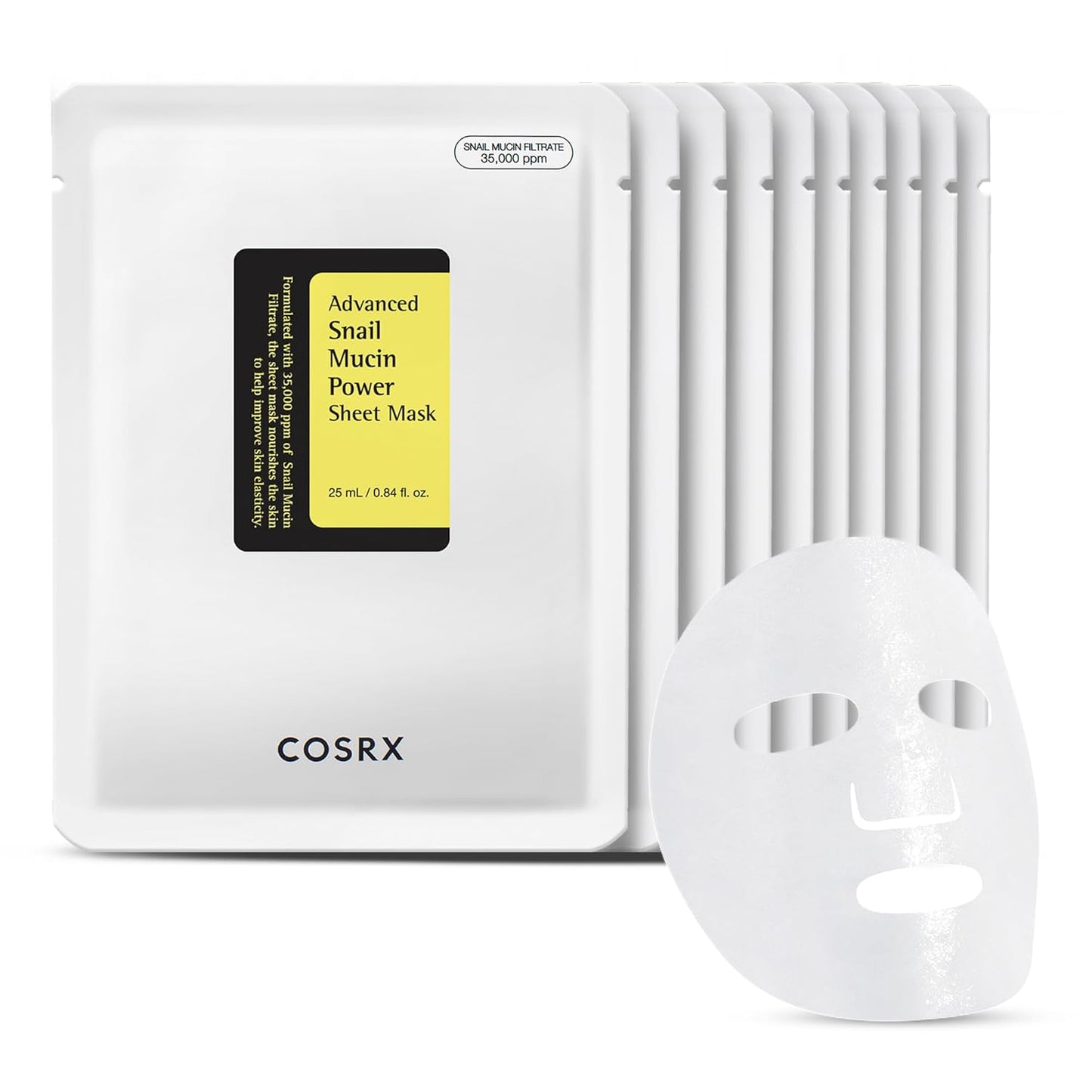 COSRX Snail Mucin Power (10 sheet mask)