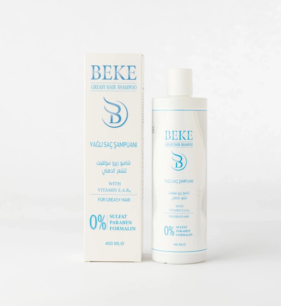 BEKE Greasy Hair Shampoo 400ml