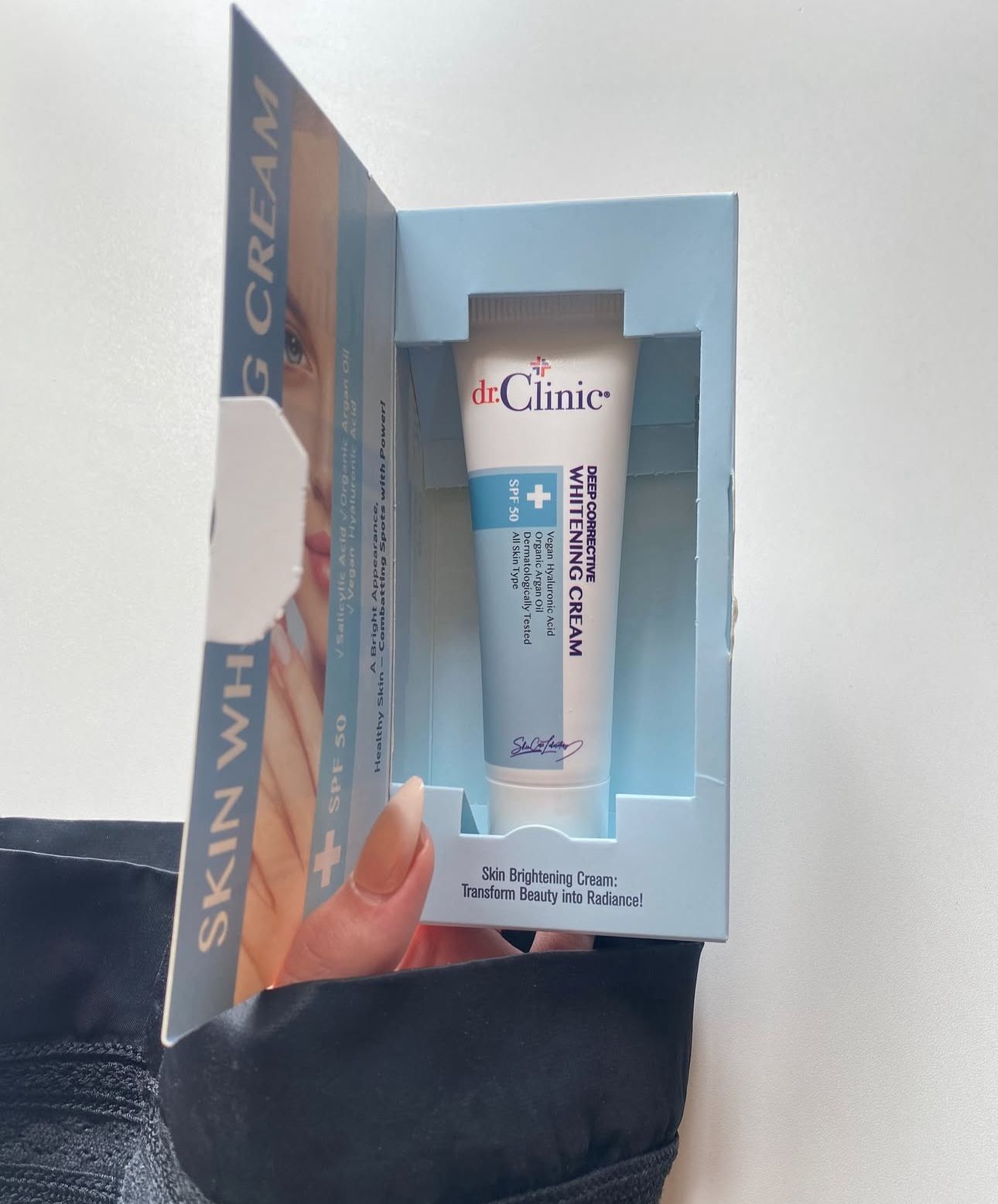 كريم التبييض العميق للتصحيح العميق من دكتور كلينك، 50 مل