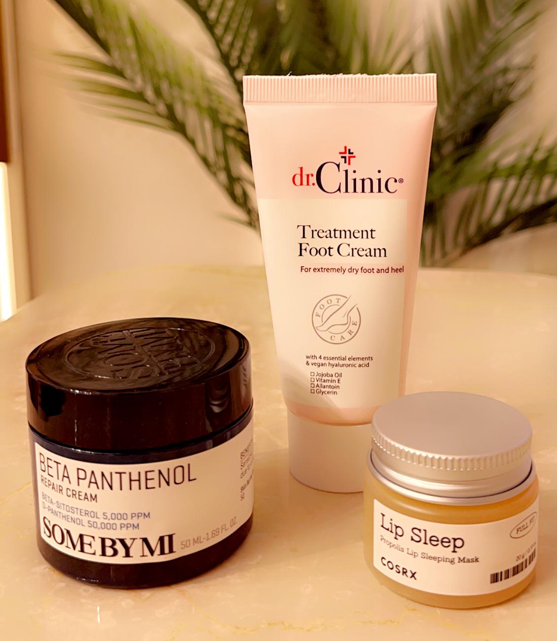 Night routine for intense hydration