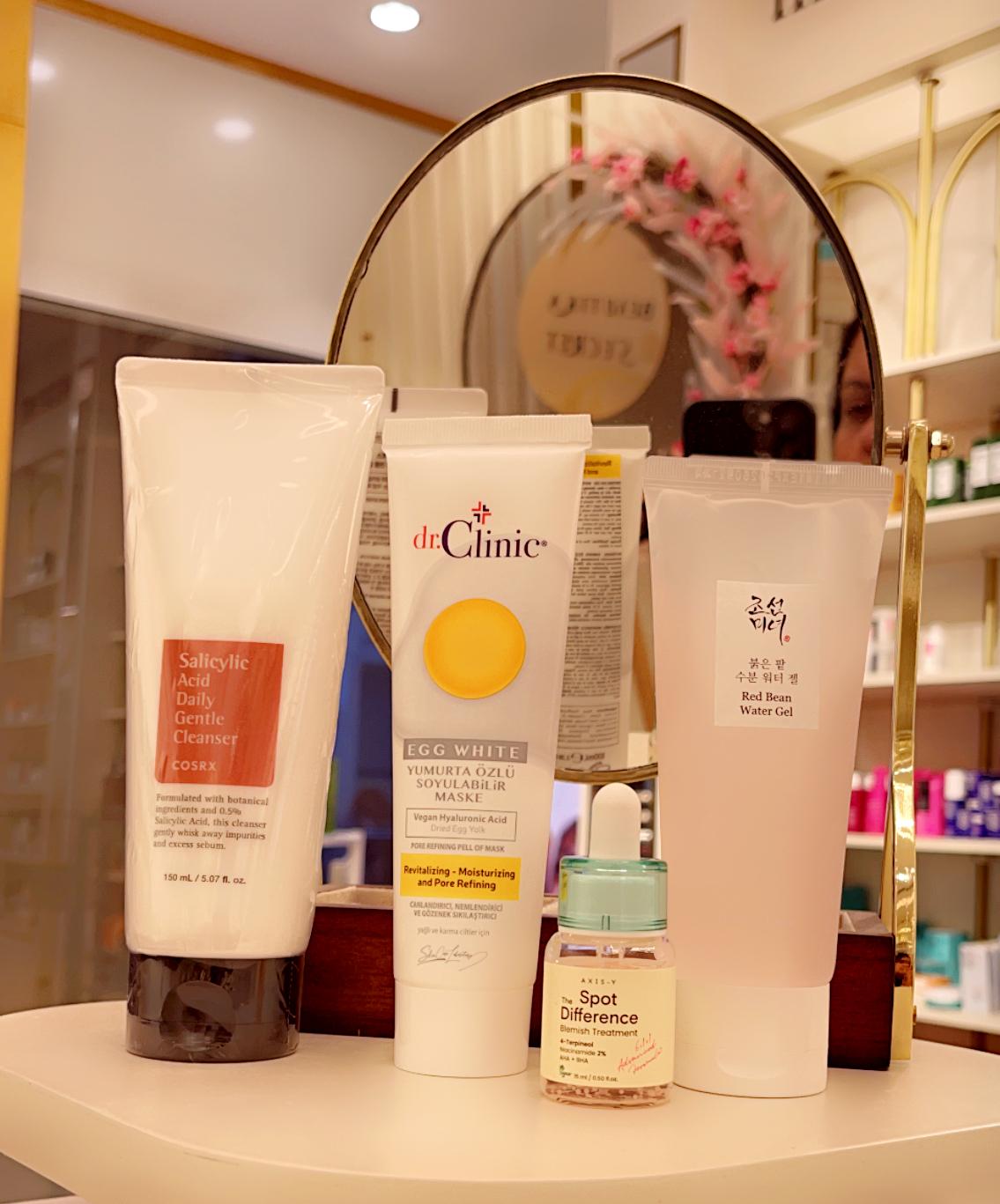 Oily skin care package