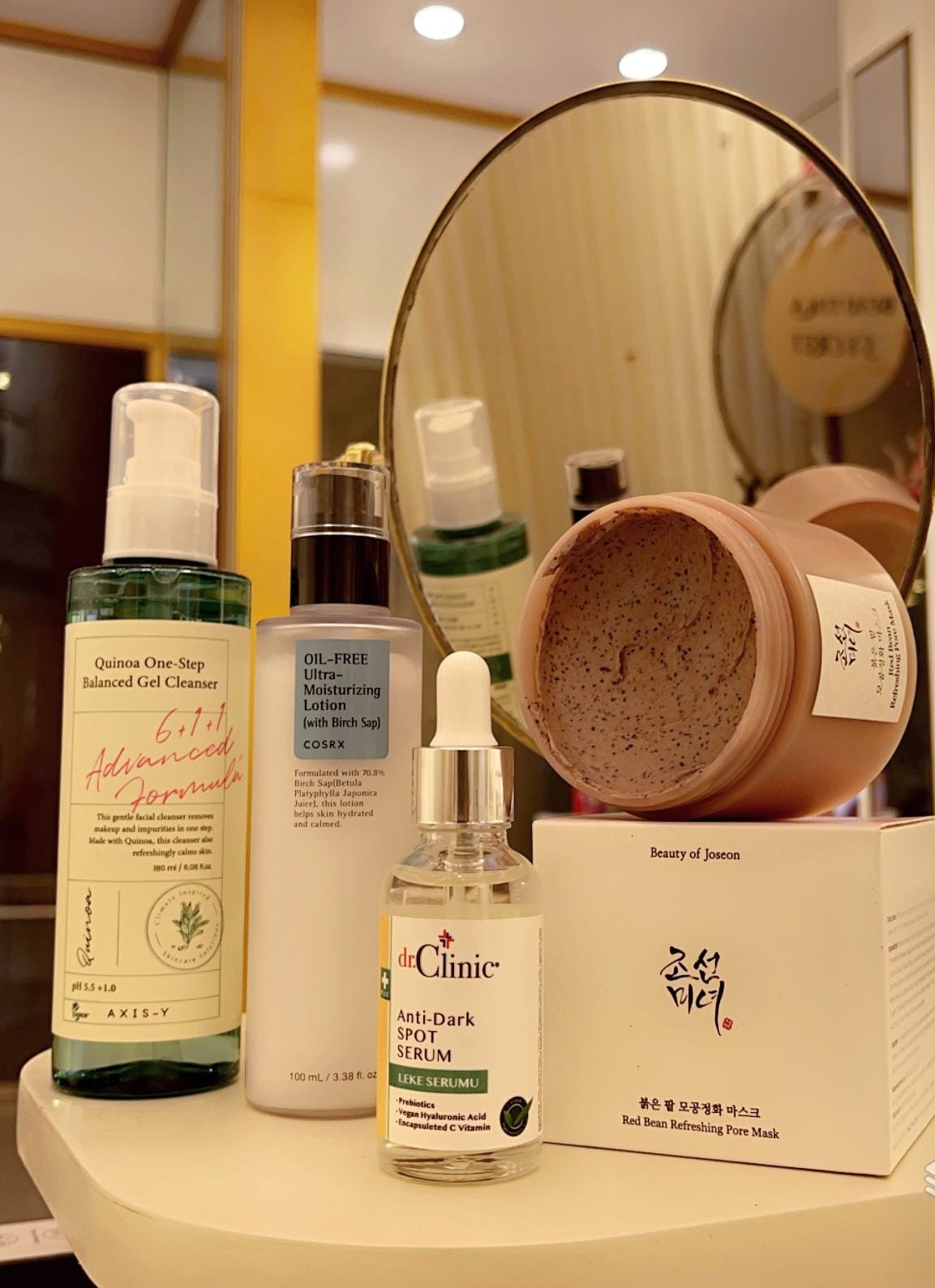 The best skin products