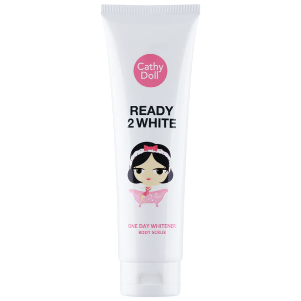 CATHY DOLL READY 2 WHITE ONE DAY WHITENER BODY SCRUB - 200G