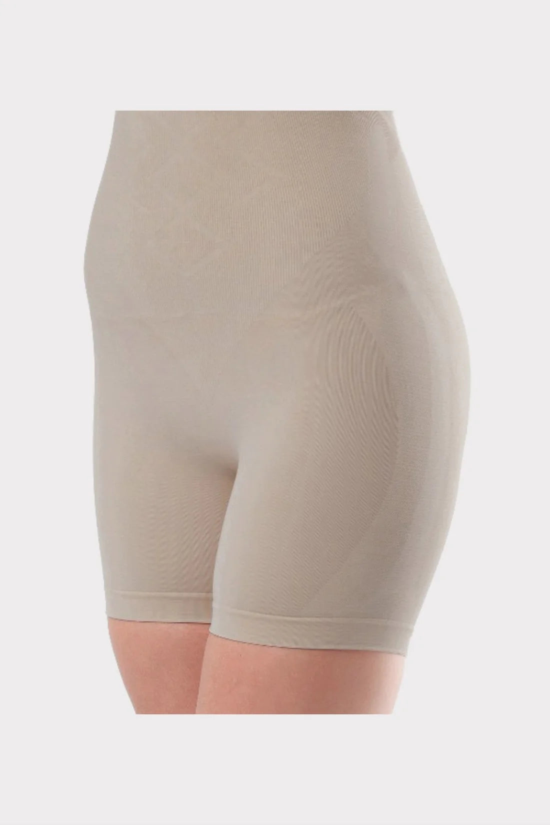 Corset shorts above the knees and below the chest