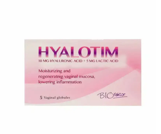 Hyalotim vaginal suppositories