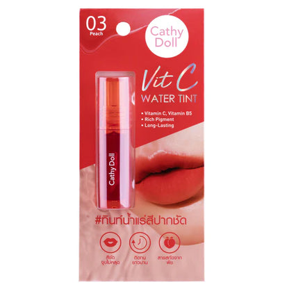 VIT C WATER TINT 2.7G CATHY DOLL PEACH #03