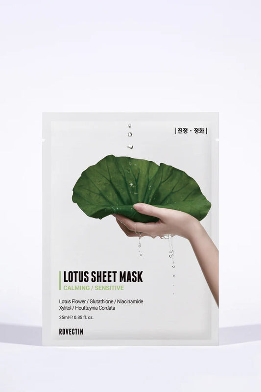 Rovectin Calming Lotus Sheet Mask 1ea