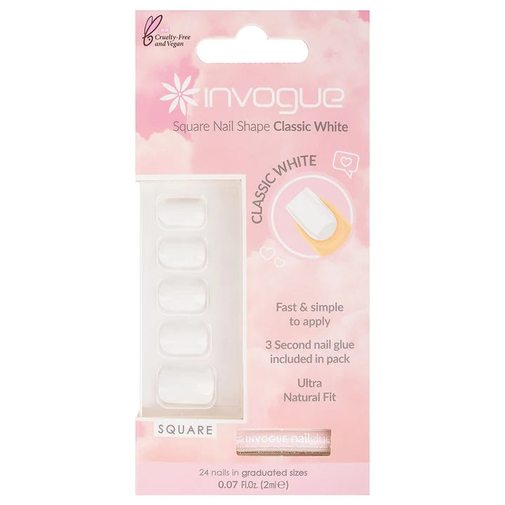 Invogue White Nails