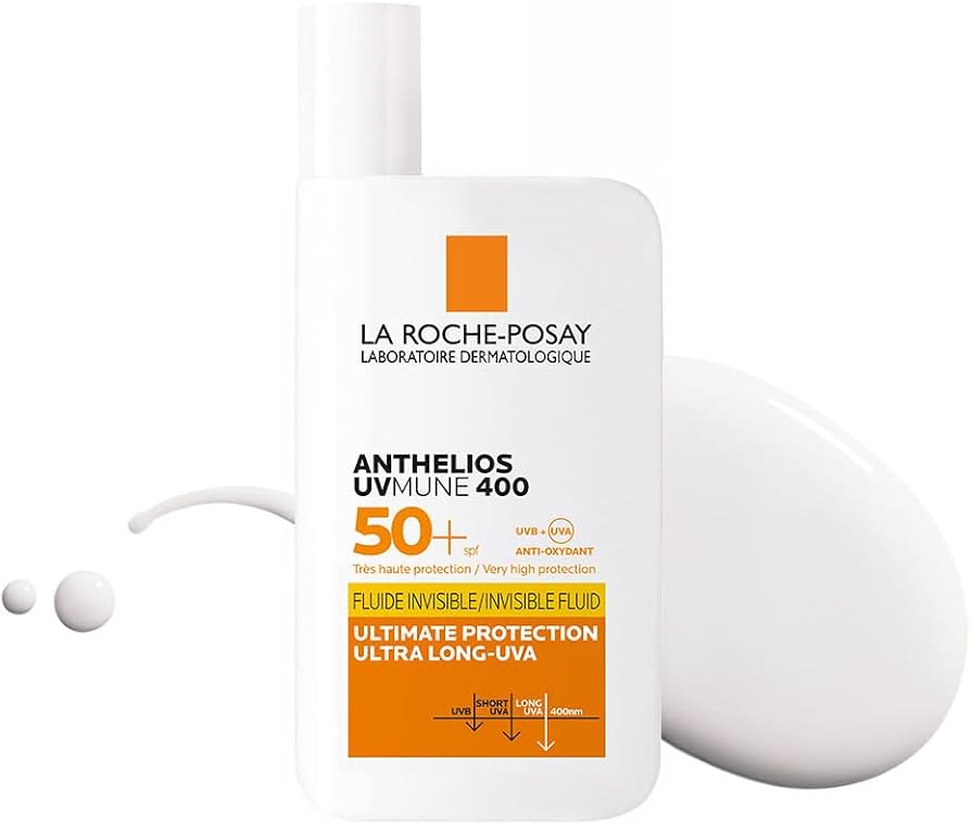 لاروش بوزيه أنثيليوس يو في ميون 400 سائل واقي شمس غير مرئي SPF50+ (50 مل)