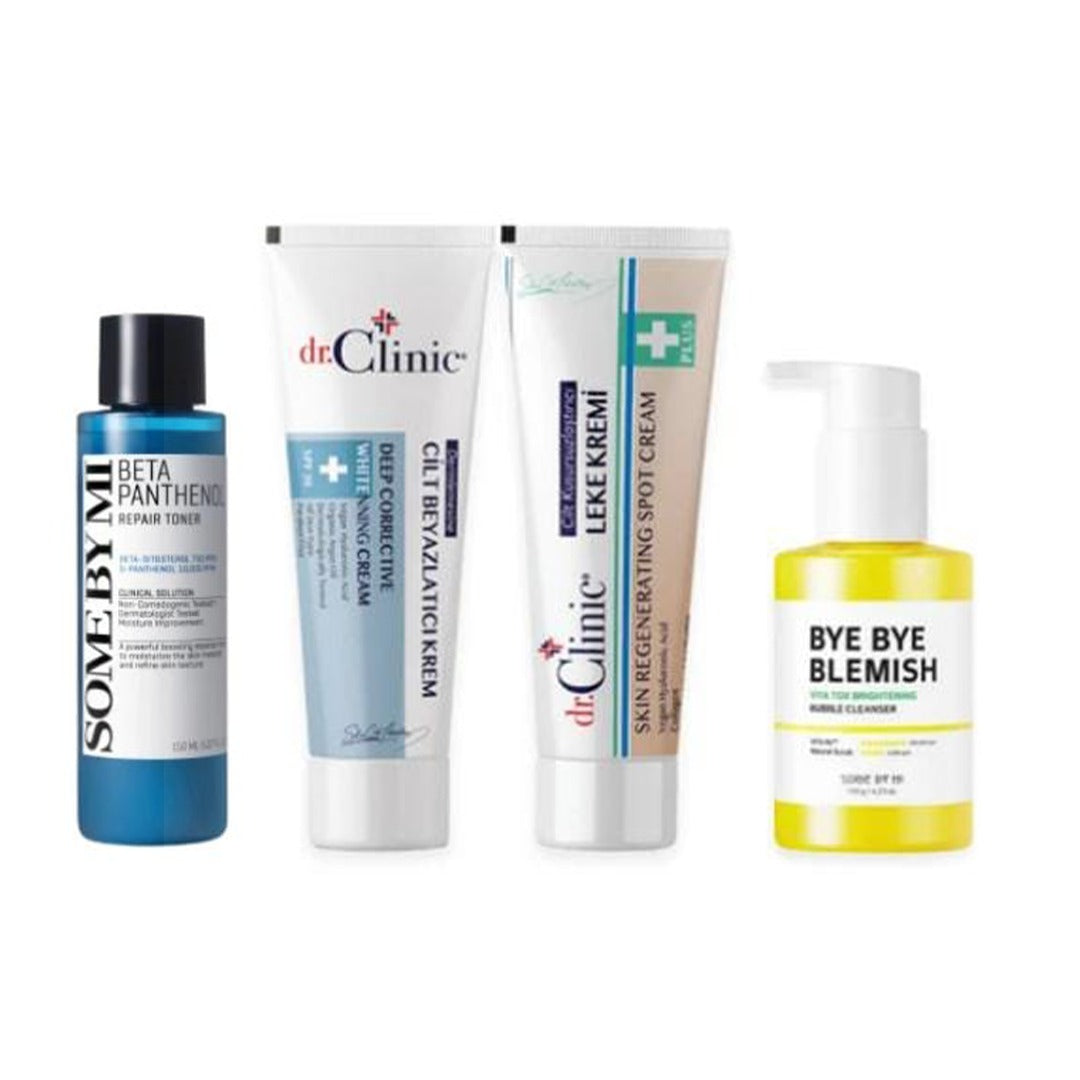 Routine for pigmentation-free skin