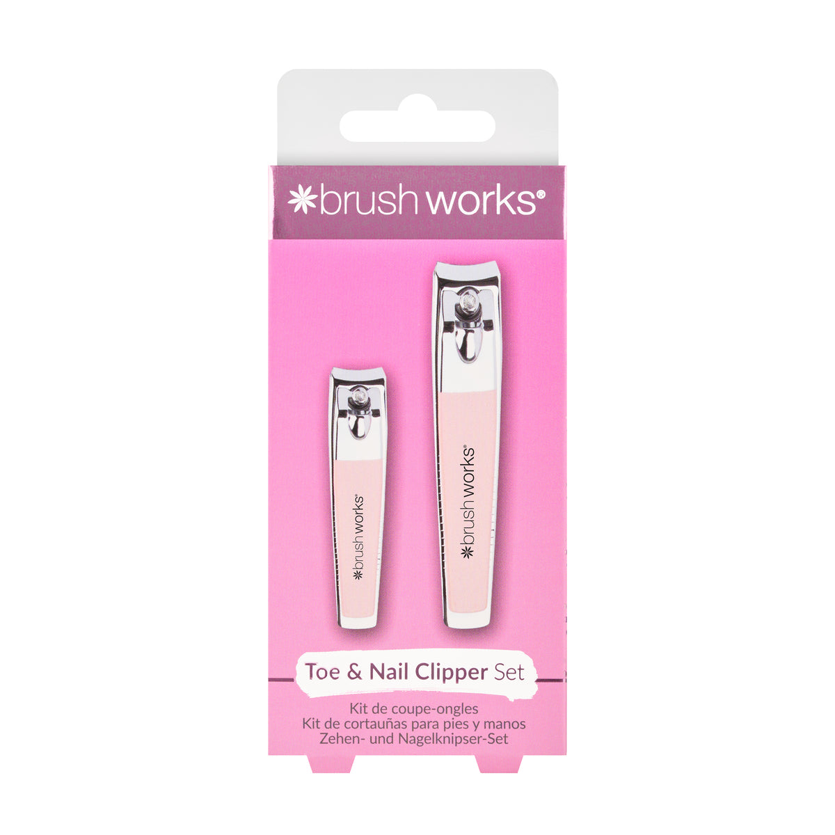 Brushworks Toe & Nail Clipper Set