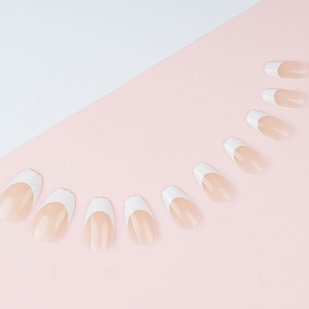 Invogue French Bare Coffin-Nails