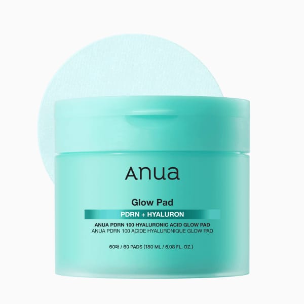 ANUA PDRN HYALURONIC GLOW PAD 60EA Cotton