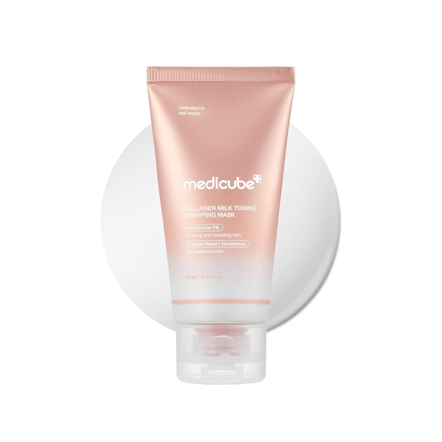 MEDICUBE COLLAGEN MILK TONING WRAPPING MASK 75ml