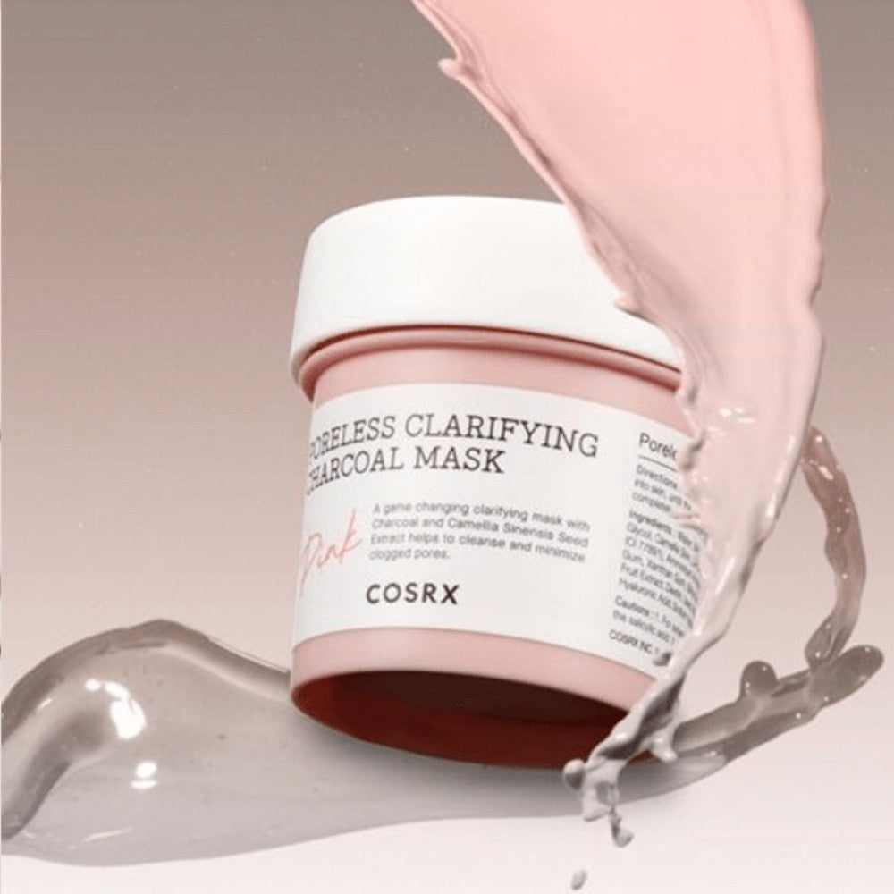 COSRX Poreless Clarifying Charcoal Mask - Pink- 110g