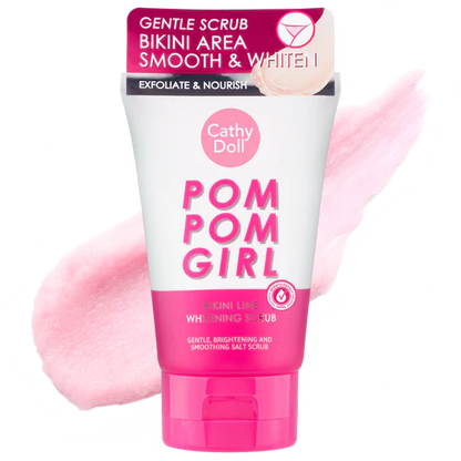 CATHY DOLL POM POM GIRL ARMPIT BIKINI LINE WHITENING SCRUB &amp; 15G+BIG SIZE