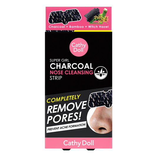 CATHY DOLL SUPER GIRL CHACOAL NOSE CLEANSING STRIP - Box