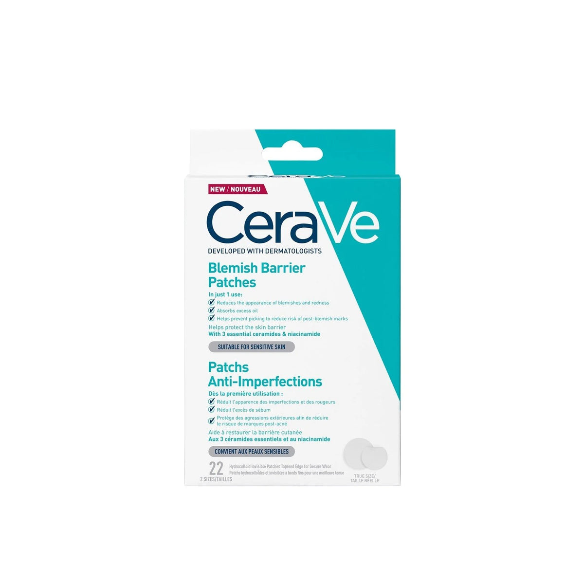 CeraVe Blemish Barrier Patches - 22Patch