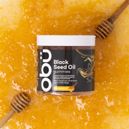 Obu Black Seed Oil Gummies With Honey Flavor 60 Pcs