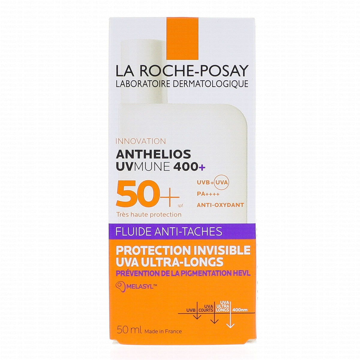 La Roche-Posay Anthelios UV 400 Fluide Anti-Taches SPF50+ 50Ml