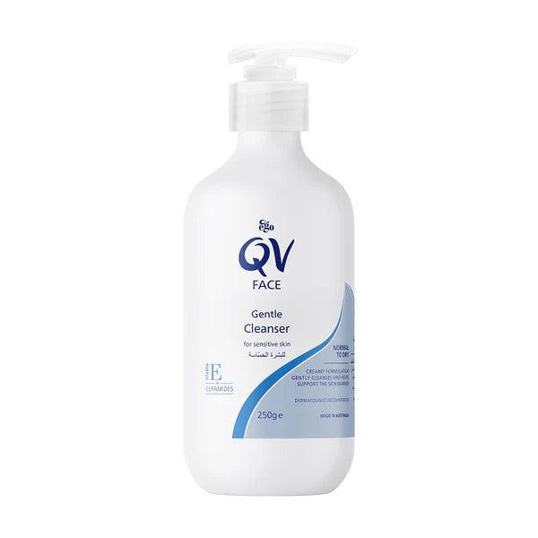 QV FACE NRMLDRY GENTLE CLEANSER 250G AT PUMP