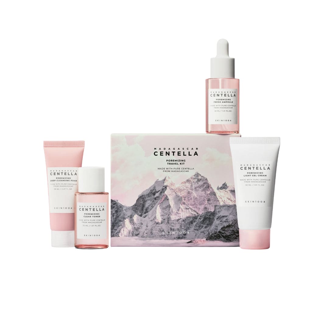 مجموعة SKIN1004 مدغشقر سنتيلا لتقليل المسام للسفر