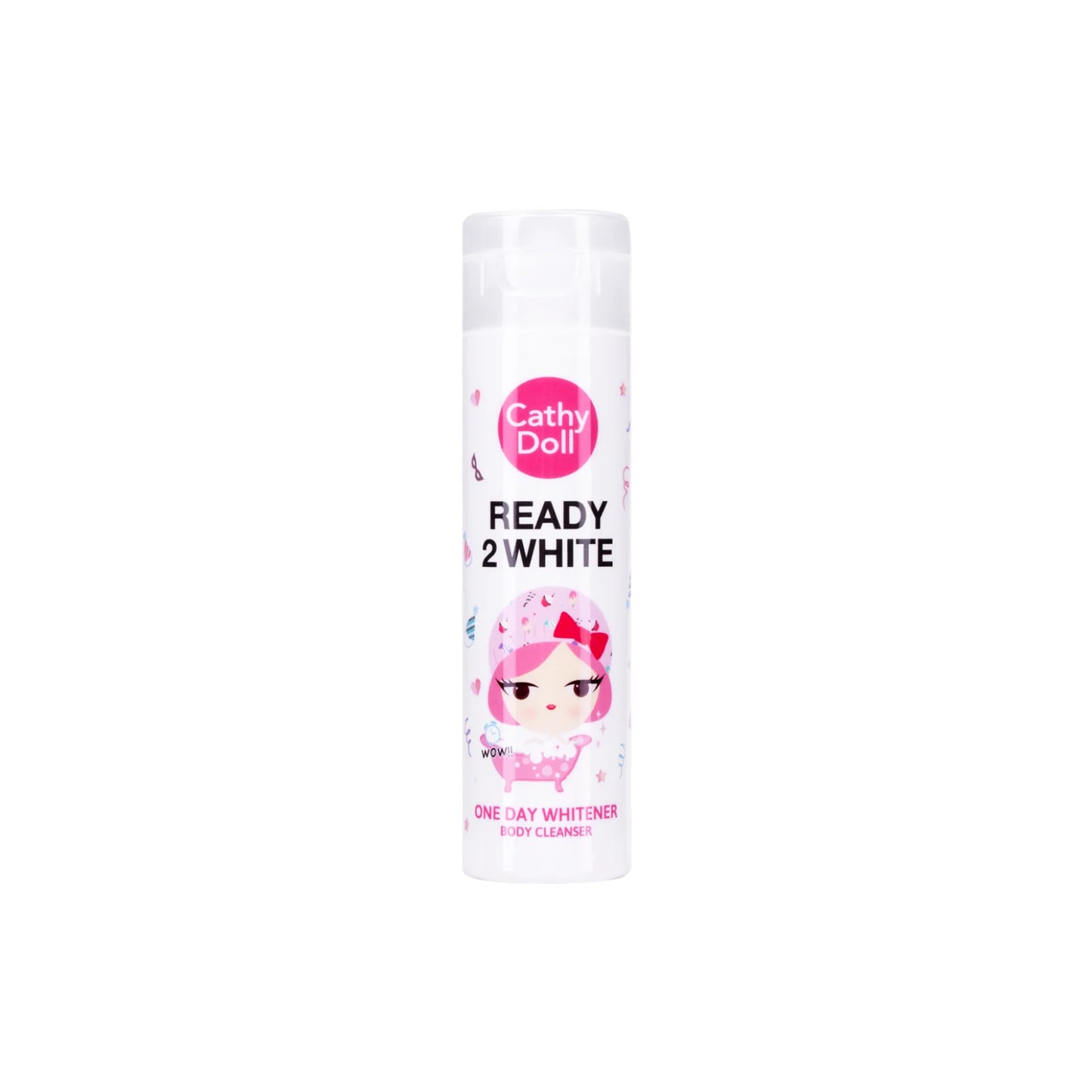 CATHY DOLL READY 2 WHITE ONE - DAY WHITENER BODY CLEANSER small - 85 ML