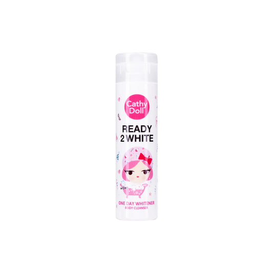 غسول الجسم CATHY DOLL READY 2 WHITE ONE - DAY WHITENER BODY CLEANSER - صغير - 85 مل