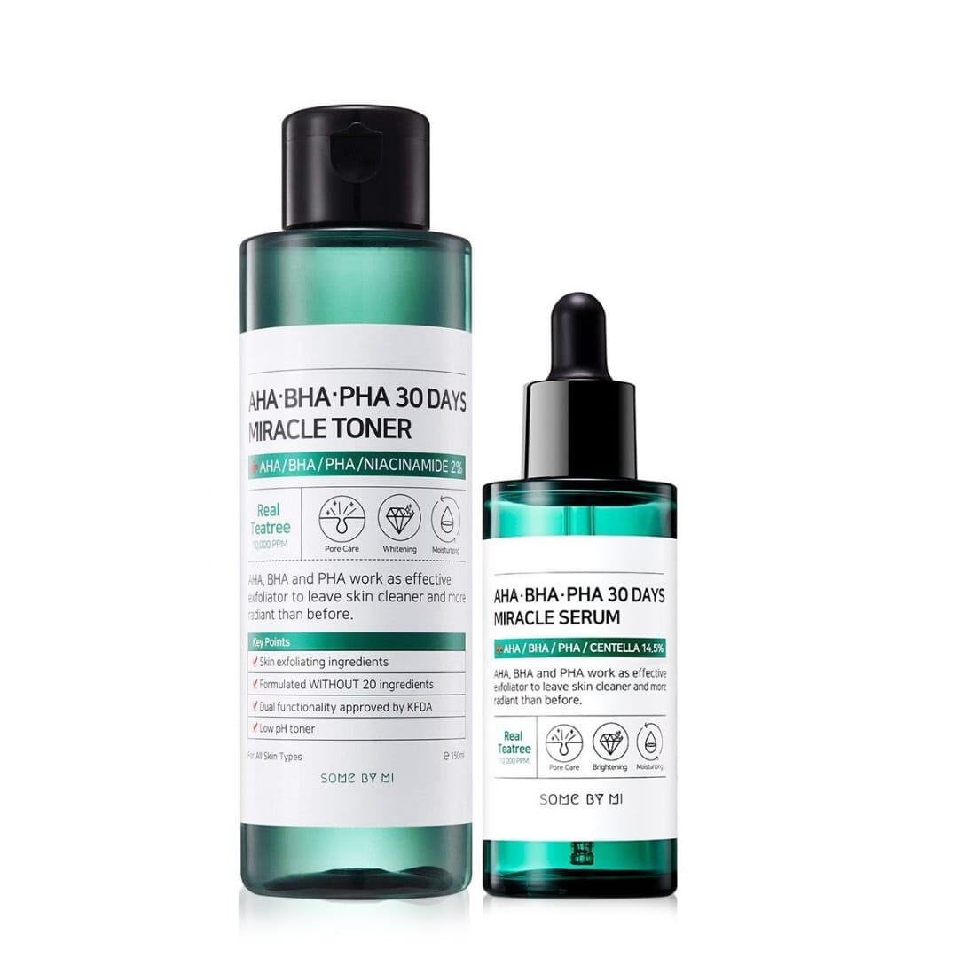 Miracle serum and toner