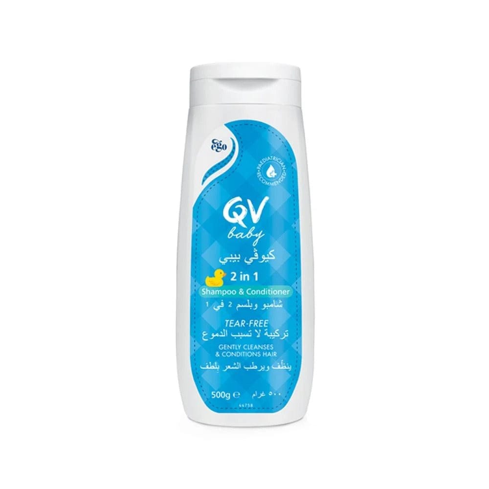 QV Baby 2 in 1 Shampoo and Conditioner 500ml AT