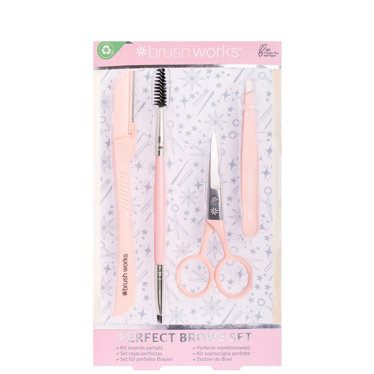 Brushworks Perfect Brows Set