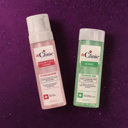 Dr. Clinic cleanser and tonic