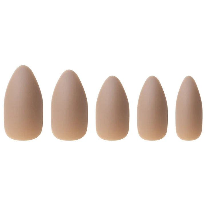 Invogue Taupe Nude Oval-Nails