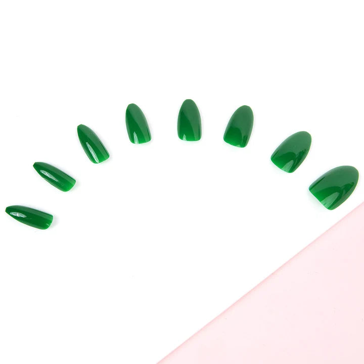 Invogue Venom Green Oval-Nails