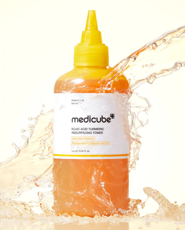 MEDICUBE KOJIC ACID TURMERIC RESURFACING TONER 250ml