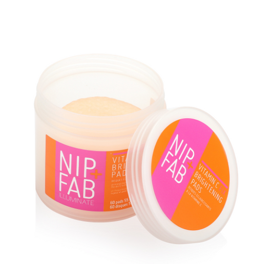 NIP+FAB ILLUMINATE VITAMIN C FIX BRIGHTENING PADS - 60x55 mm